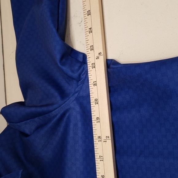 COWBOY Couture 2XL Blue Blouse - Picture 6 of 10